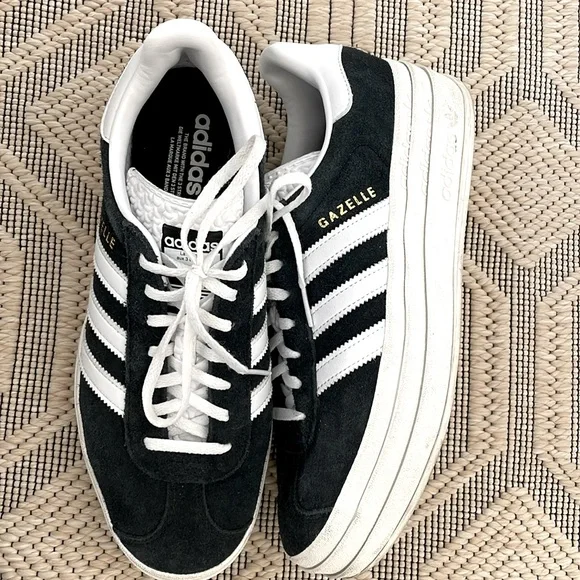 adidas gazelle silver green womens adidas Gazelle Bold Shoes Cream White 9